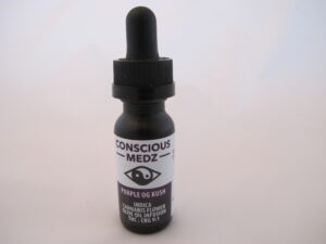 cannabis tincture - purple OG kush
