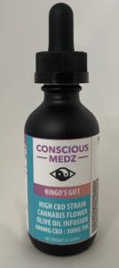 CBD THC cannabis tincture - Ringos Gift
